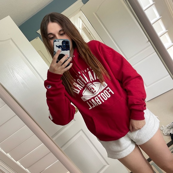 Champion Stanford Football Sweater Hoodie - Picture 6 of 6